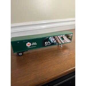 Liberty Classics Hub Group 50th Anniversary 53ft Semi Trailer Diecast Green HGIU
